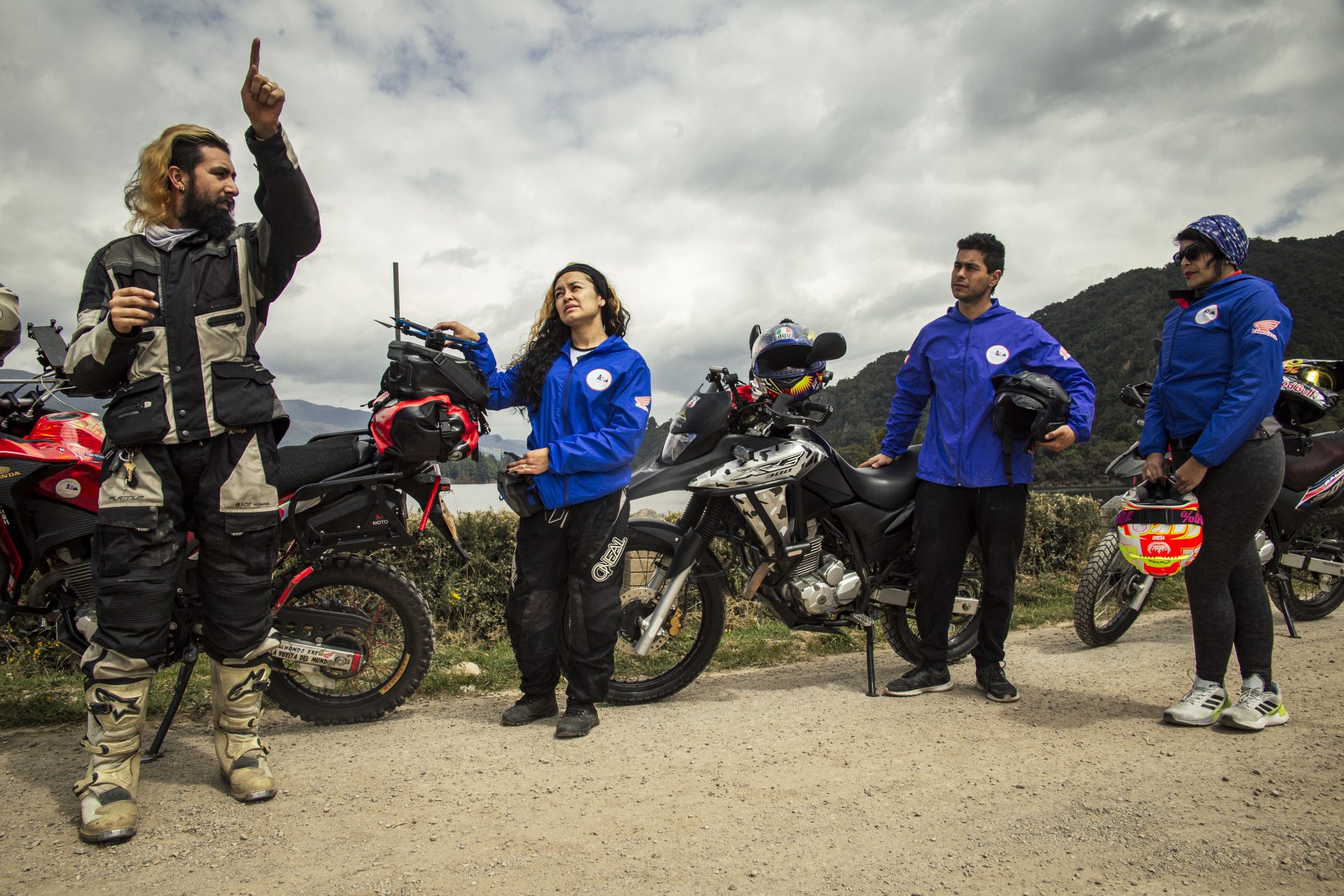 Motorbike Tour guide near Bogotá