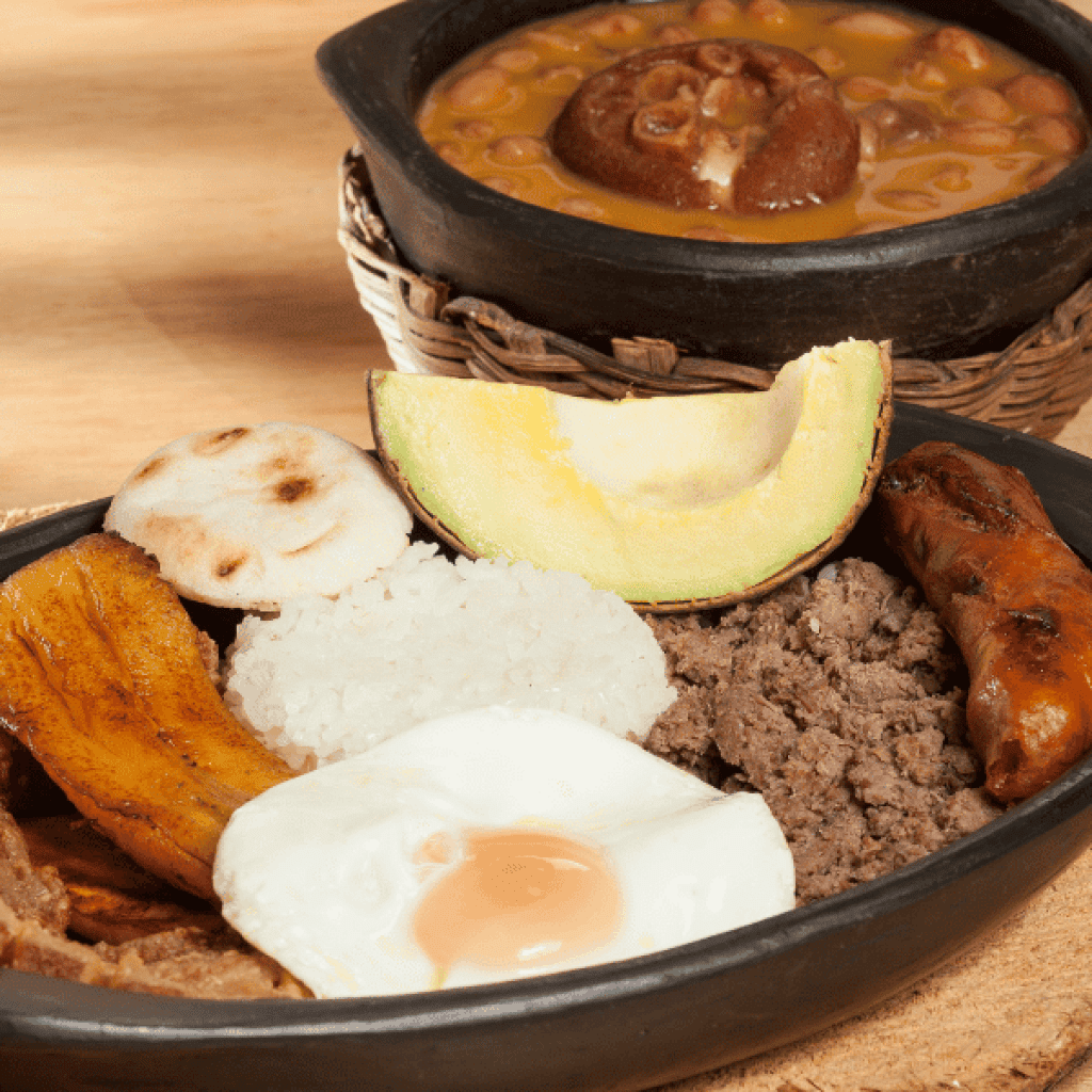 bandeja paisa from Colombia